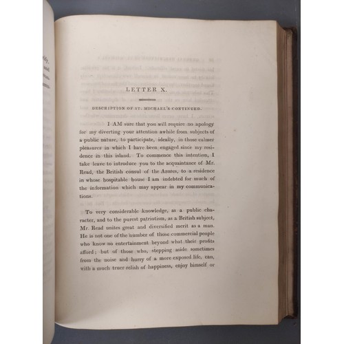 53 - (ASHE THOMAS).  History of the Azores or Western Islands ... Demonstrating the Importance ... 