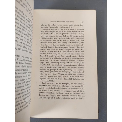 59 - ANDERSSON CHARLES JOHN.  Lake Ngami or Explorations & Discoveries ... in the Wilds of ... 