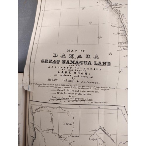 59 - ANDERSSON CHARLES JOHN.  Lake Ngami or Explorations & Discoveries ... in the Wilds of ... 