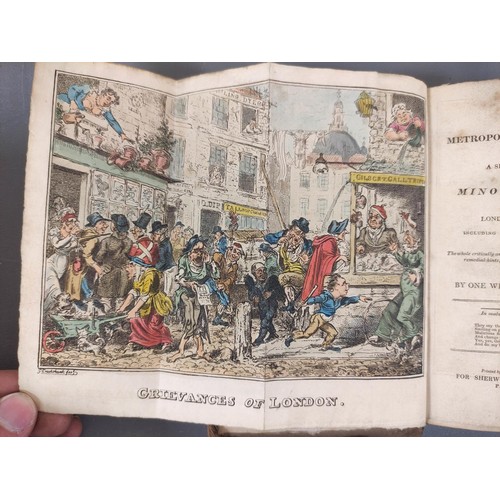 63 - (CRUIKSHANK GEORGE).  Metropolitan Grievances or a Serio-Comic Glance at Minor Mischiefs in London a... 