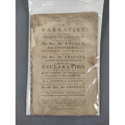 68 - COKE Dr & MOORE Mr.  The Life of the Rev. John Wesley  ... An Account of the Grea... 