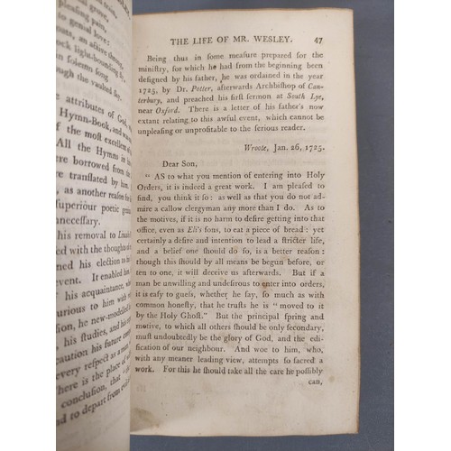 68 - COKE Dr & MOORE Mr.  The Life of the Rev. John Wesley  ... An Account of the Grea... 