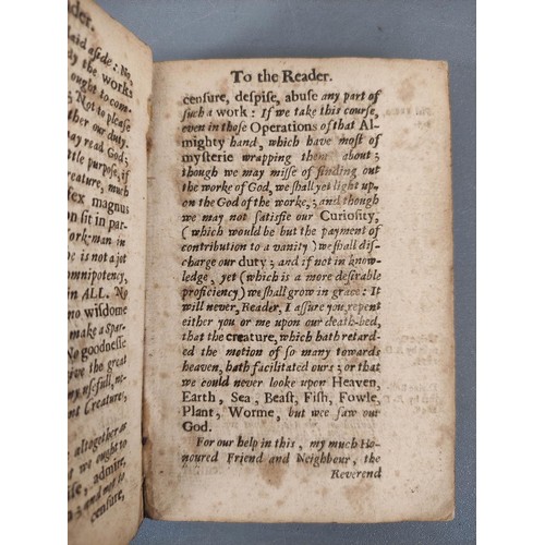 70 - DINGLEY ROBERT.  Vox Caeli or Philosophical, Historicall and Theological Observations of T... 