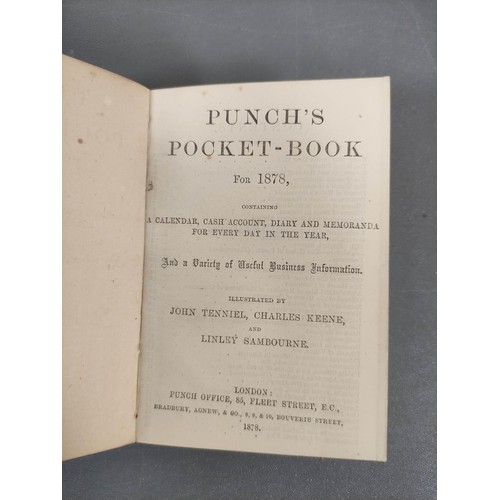 72 - Mr Punch`s Pocket Book Containing ... Cash Accounts and Memoranda for Every Day of the Year. 3 editi... 