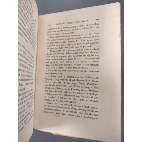 81 - SCOTT CAPT. R. F.  Scott's Last Expedition. 2 vols. Illus. & fldg. & other maps. O... 