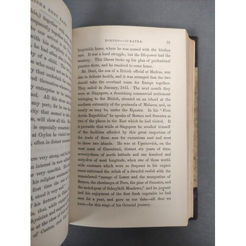 89 - KANE ELISHA KENT. The United States Grinnell Expedition in Search of Sir John Franklin, A Personal N... 