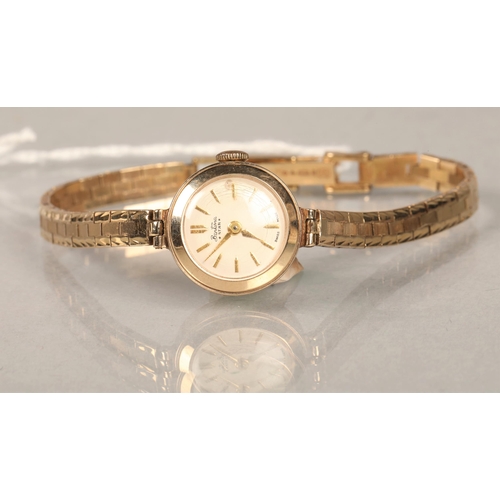 150 - 9 carat gold ladies watch Bentina Star,