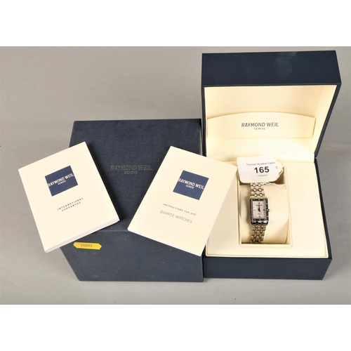 165 - Raymond Weil Tango mother of pearl faced wrist watch