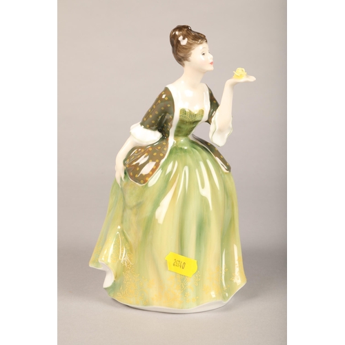 3 - Royal Doulton figures, ' Autumn Breeze' HN 1934, 'Fleur' HN 2368, 'Elyse' HN 2474 (3)