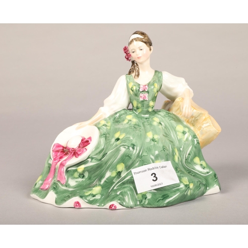 3 - Royal Doulton figures, ' Autumn Breeze' HN 1934, 'Fleur' HN 2368, 'Elyse' HN 2474 (3)