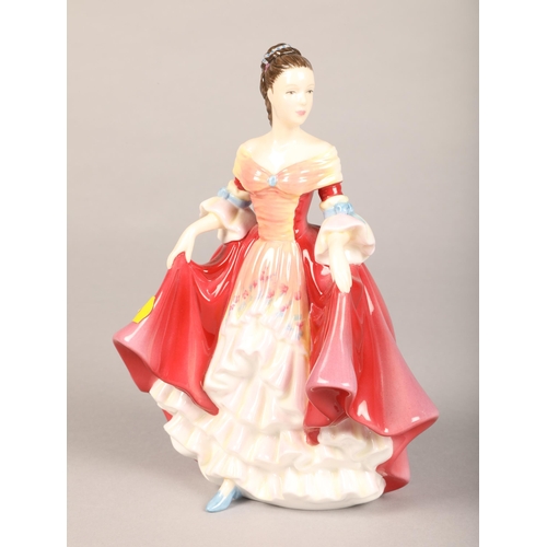 4 - Four Royal Doulton ' Southern Belle' HN4997, Darling' HN 1985, 'Amanda' HN 2996, 'Andrea' HN 3058 (4... 