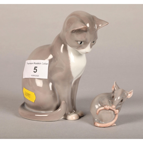 5 - Royal Copenhagen B & G Cat and mouse (2)