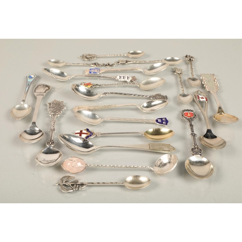 116 - Quantity of souvenir spoons