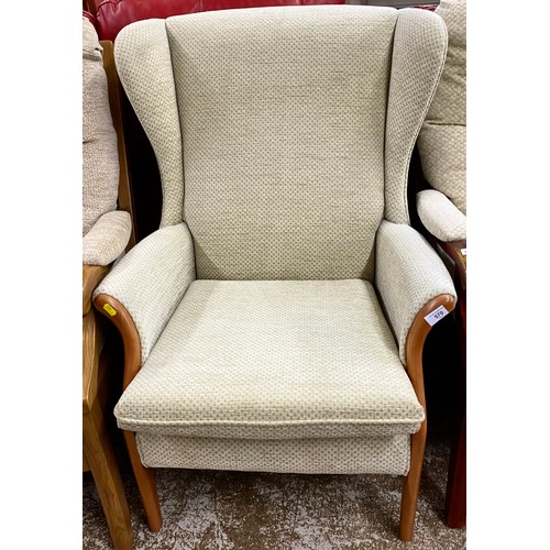 570 - Wing back easy chair