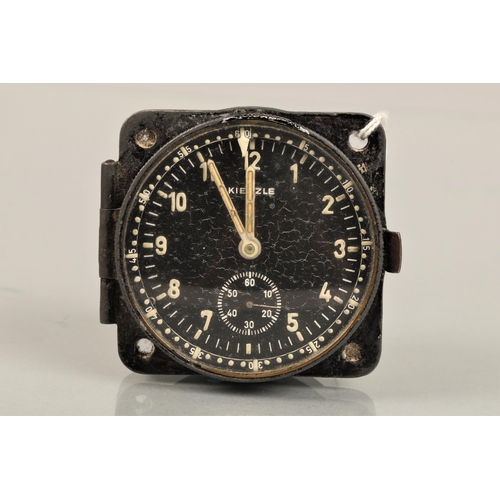 171C - Kienzle German aircraft instrument eight day clock