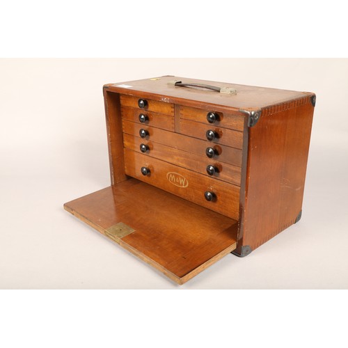 581 - Vintage collectors chest