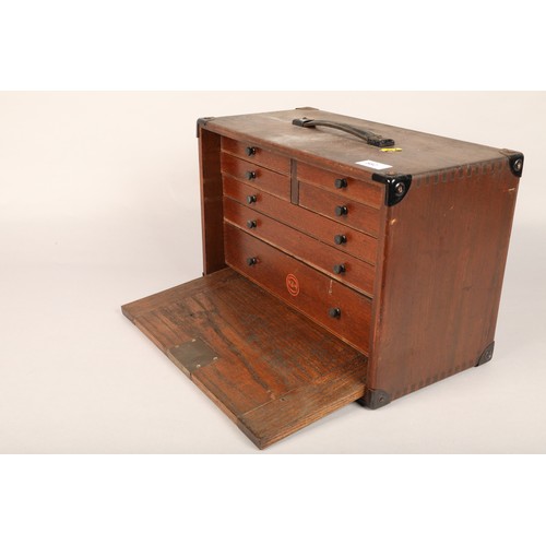 582 - Vintage collectors chest