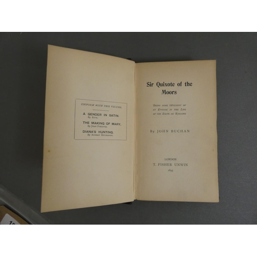 182 - BUCHAN JOHN.  Sir Quixote of The Moors Being Some Account of an Episode in the Life of The... 