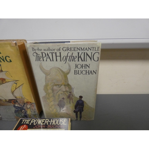 187 - BUCHAN JOHN.  The Path of the King. Orig. blue cloth in facsimile d.w. 1st ed., n.d. but 1921; also ... 