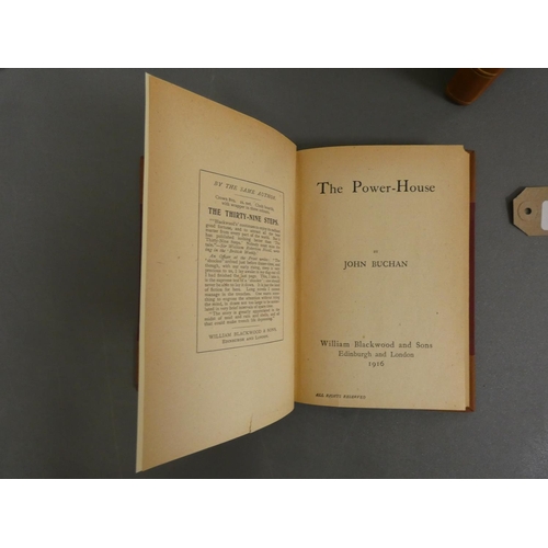 192 - BUCHAN JOHN.  The Thirty-Nine Steps and The Power-House. 2 vols. Rebound half calf in slip... 