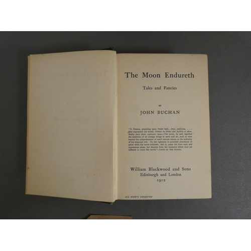 193 - BUCHAN JOHN.  The Moon Endureth, Tales & Fancies. Orig. dark cloth. Publisher's catalo... 