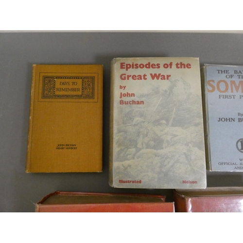 205 - BUCHAN JOHN.  The History of the South African Forces in France. Col. frontis. Maps. Orig.... 