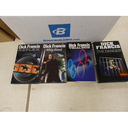 213 - FRANCIS DICK.  17 crime novels. 1st eds. in d.w's, one signed.