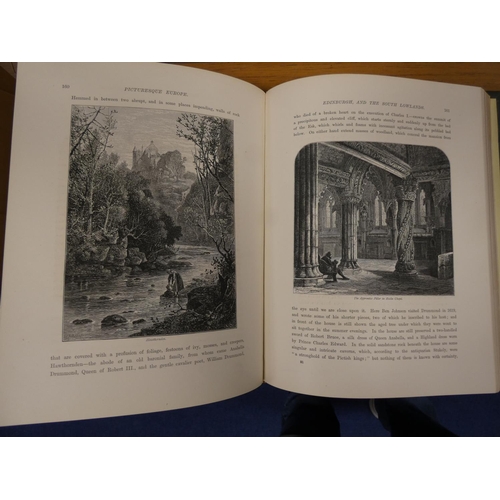 223 - CASSELL, PETTER, GALPIN & CO. (Pubs).  Picturesque Europe. 5 vols. Very many eng. plat... 