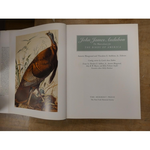 225 - AUDUBON JOHN JAMES.  The Watercolours for the Birds of America. Double page & other co... 