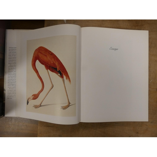 225 - AUDUBON JOHN JAMES.  The Watercolours for the Birds of America. Double page & other co... 