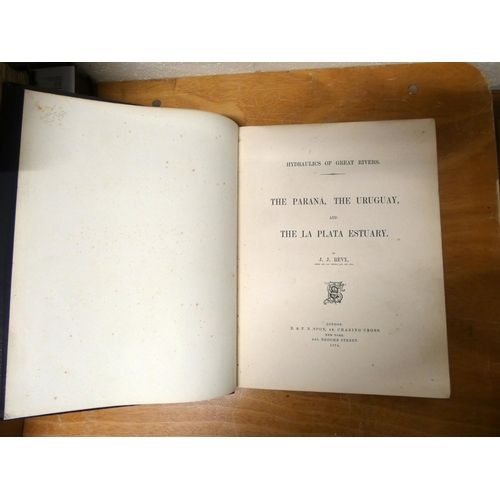 44 - RÉVY J. J.  Hydraulics of Great Rivers. The Parana, The Uruguay & The La Plata ... 