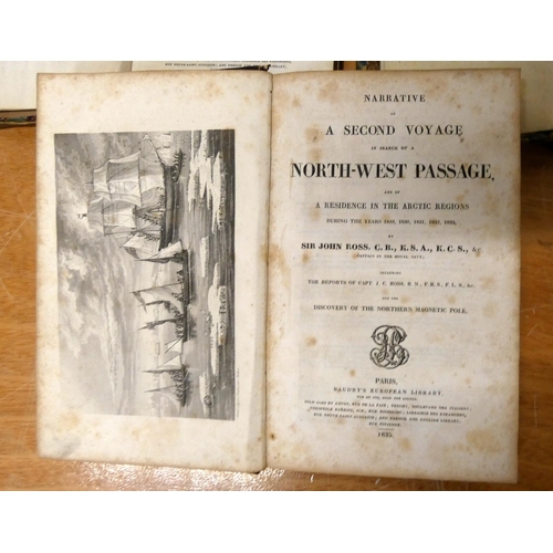 95 - ROSS SIR JOHN.  Narrative of a Second Voyage in Search of a North-West Passage & Of a ... 