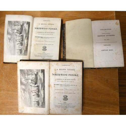 95 - ROSS SIR JOHN.  Narrative of a Second Voyage in Search of a North-West Passage & Of a ... 