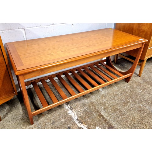 614 - Teak midcentury coffee table