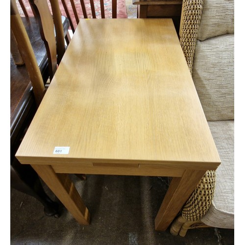 601 - Contemporary pine extending dining table