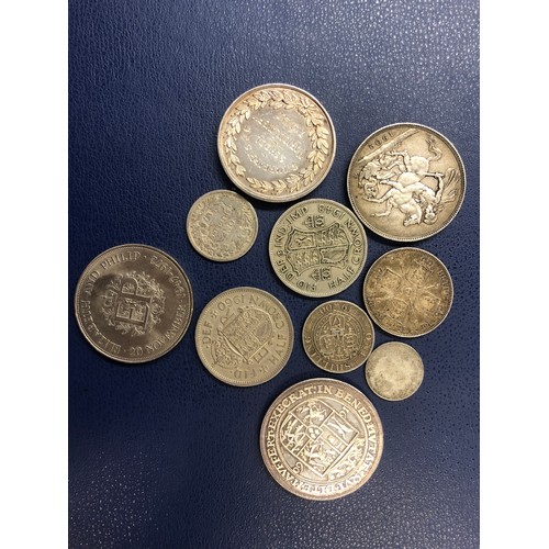 129 - Assorted British coins