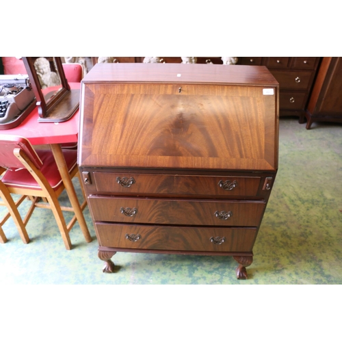 802 - Georgian style bureau, 100cm.