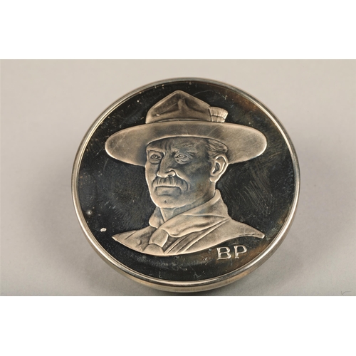 114 - Scout commemorative coin 1907-1982