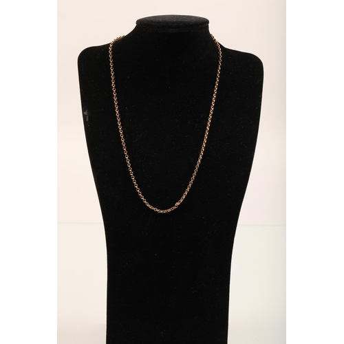 78 - 9ct gold link chain, 4 grams