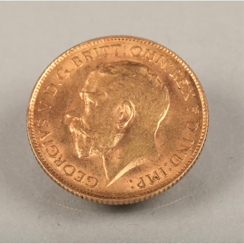 83 - George V Gold half-sovereign, 1914.