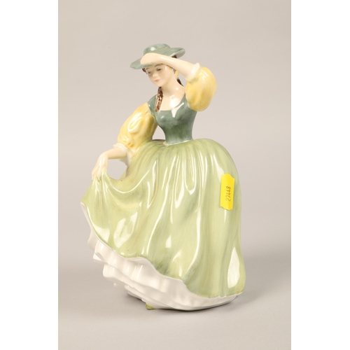 7 - Three Royal Doulton  figures, Cherie HN 2341, Buttercup HN 2309, Elaine, HN2791 (3)