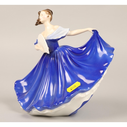 7 - Three Royal Doulton  figures, Cherie HN 2341, Buttercup HN 2309, Elaine, HN2791 (3)