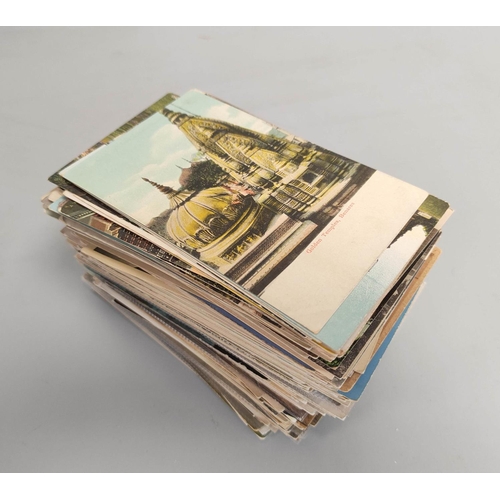 263 - Bag containing approximately 300 early 20th century postcards mostly of world topographical views su... 