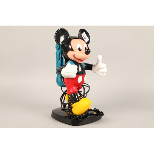 213 - Mickey Mouse vintage TYCO telephone