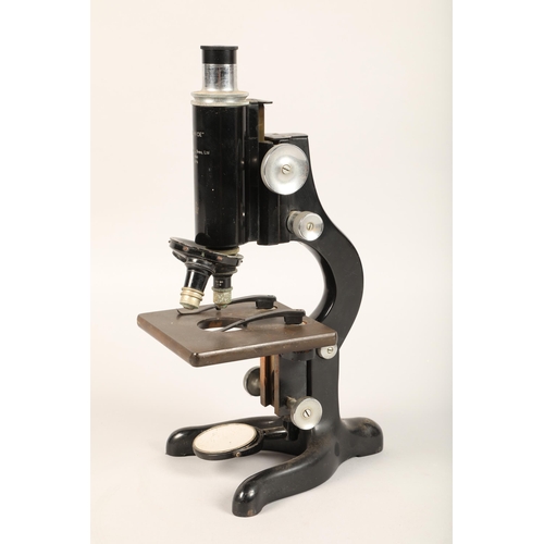 220 - W Watson, London Service microscope in mahogany case