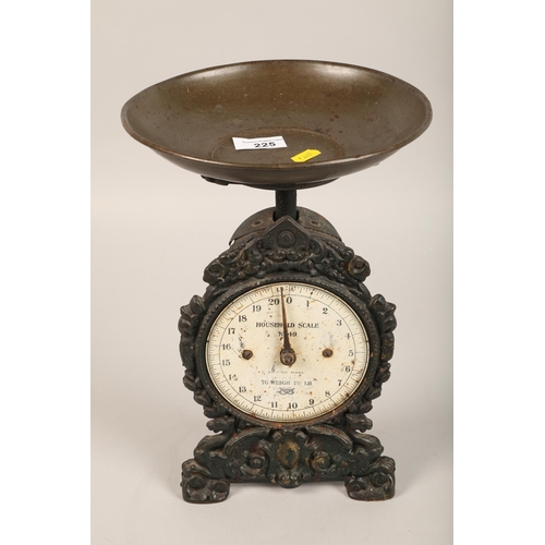 225 - Early 20th century household scales