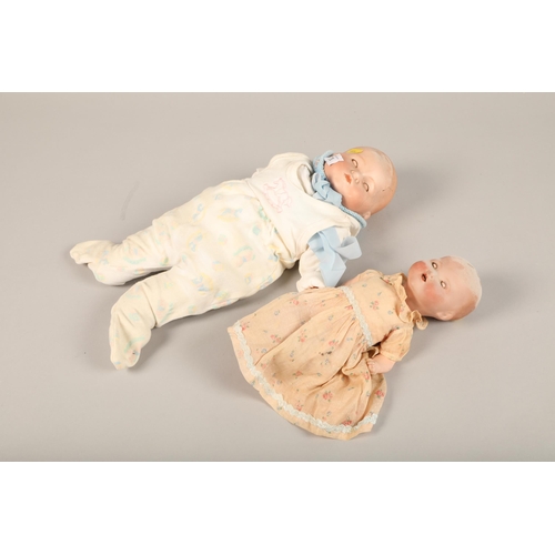 278 - Two A M Germany porcelain dolls (2)