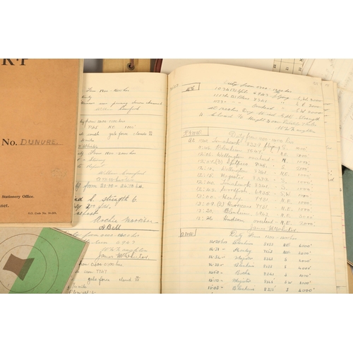 289 - Collection of WF Thomson infantry training notebooks and photographs