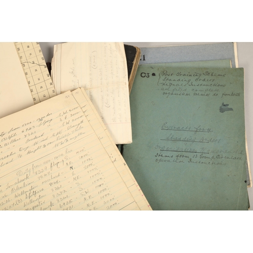 289 - Collection of WF Thomson infantry training notebooks and photographs