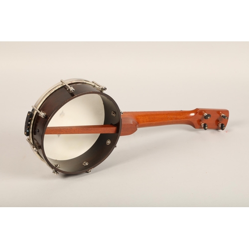 291 - Grover Banjolele, overall length 56 cm in leather case